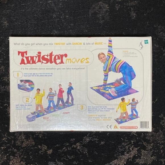 TWISTER Moves Game NIP twist dance move Jesse McCartney 144 Dance Sessions 2005 - Picture 3 of 4